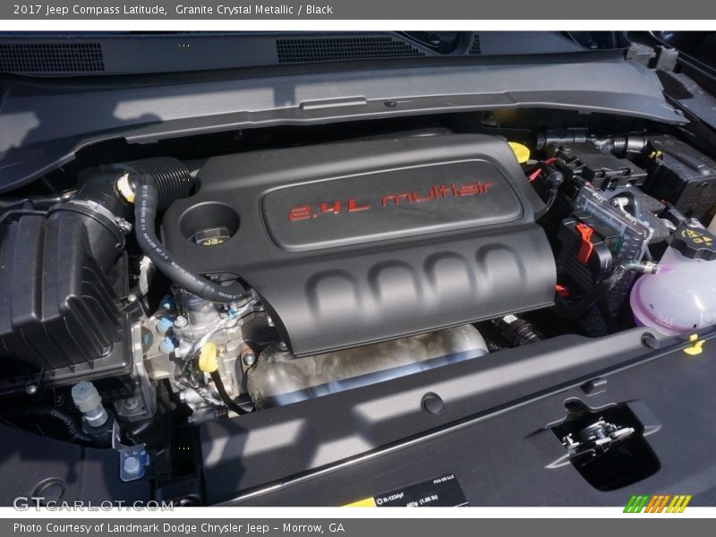 Granite Crystal Metallic / Black 2017 Jeep Compass Latitude