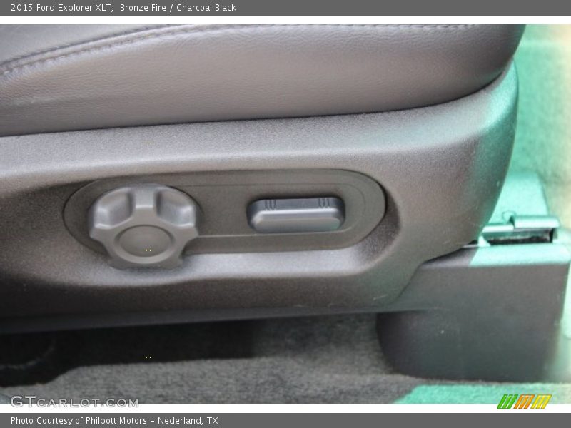 Bronze Fire / Charcoal Black 2015 Ford Explorer XLT