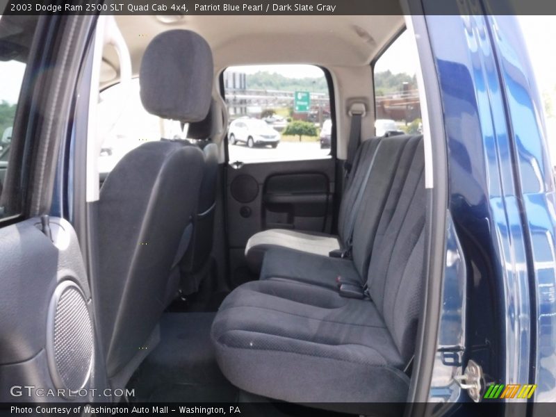 Patriot Blue Pearl / Dark Slate Gray 2003 Dodge Ram 2500 SLT Quad Cab 4x4