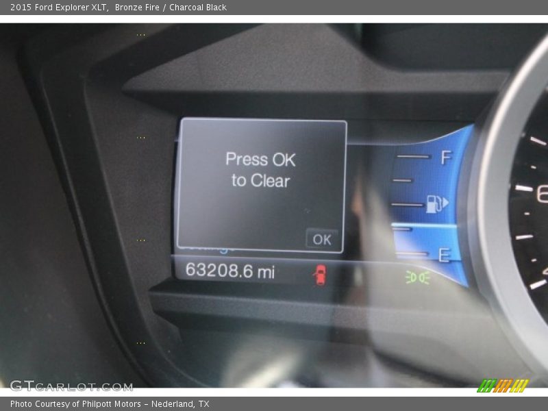 Bronze Fire / Charcoal Black 2015 Ford Explorer XLT