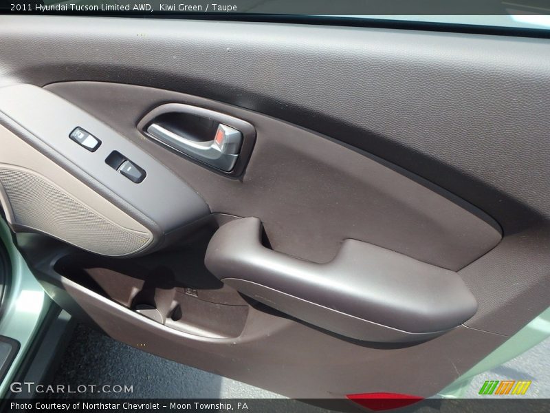 Kiwi Green / Taupe 2011 Hyundai Tucson Limited AWD