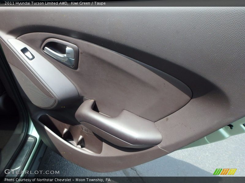 Kiwi Green / Taupe 2011 Hyundai Tucson Limited AWD