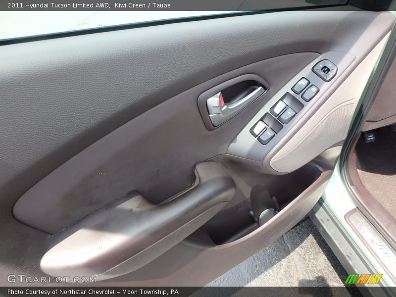 Kiwi Green / Taupe 2011 Hyundai Tucson Limited AWD