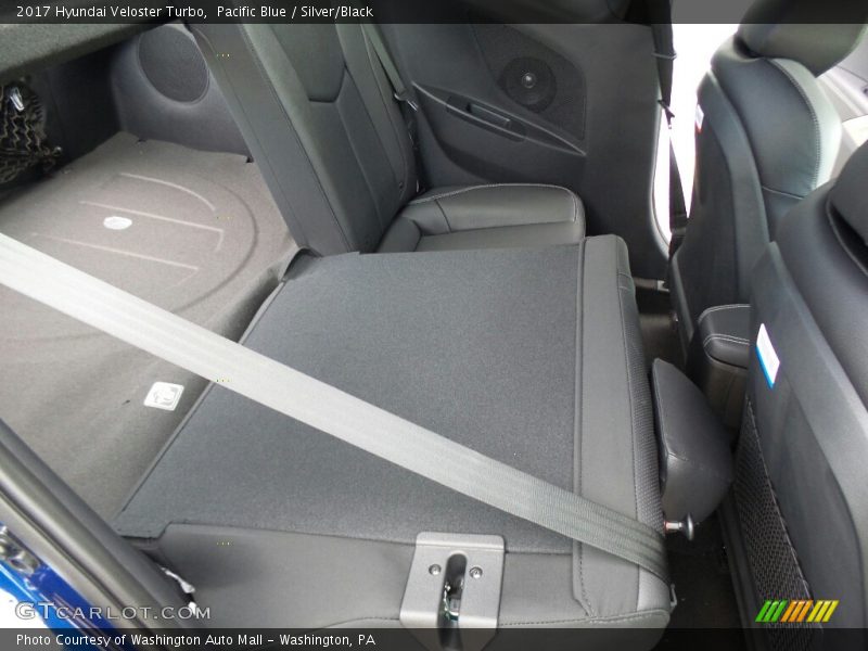 Pacific Blue / Silver/Black 2017 Hyundai Veloster Turbo