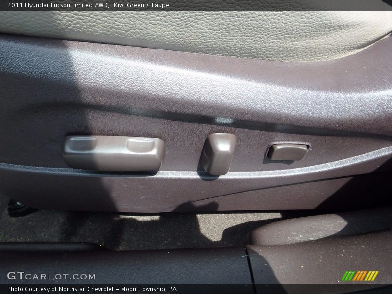 Kiwi Green / Taupe 2011 Hyundai Tucson Limited AWD