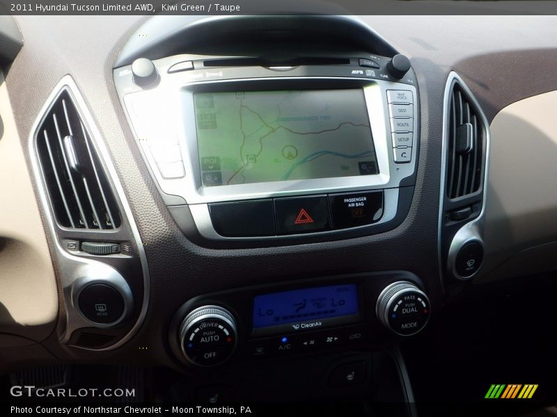 Kiwi Green / Taupe 2011 Hyundai Tucson Limited AWD