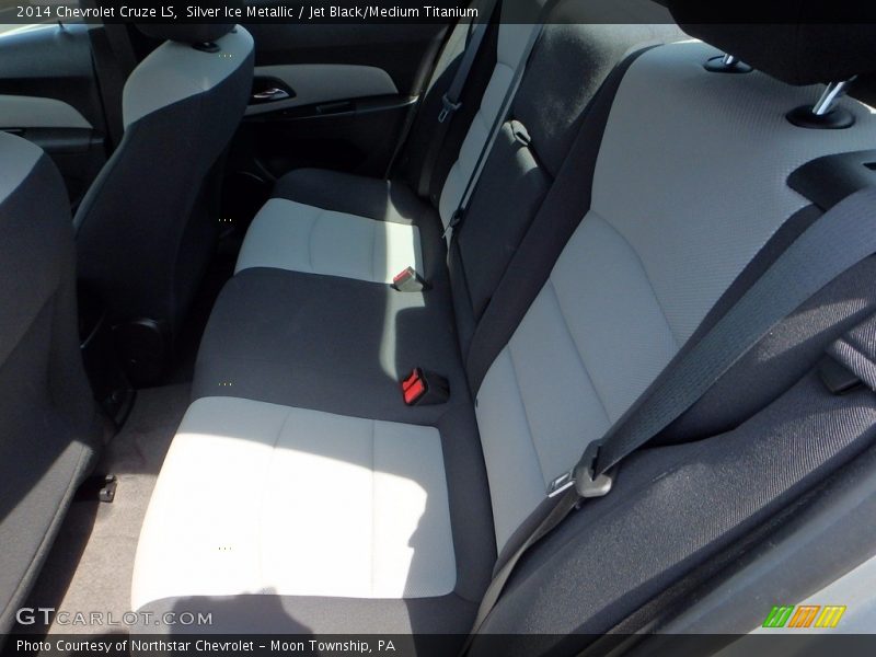 Silver Ice Metallic / Jet Black/Medium Titanium 2014 Chevrolet Cruze LS