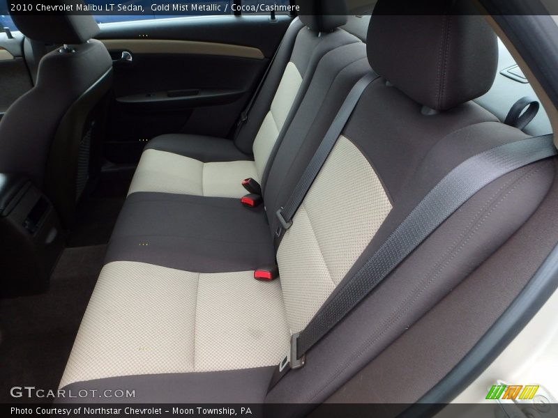 Gold Mist Metallic / Cocoa/Cashmere 2010 Chevrolet Malibu LT Sedan