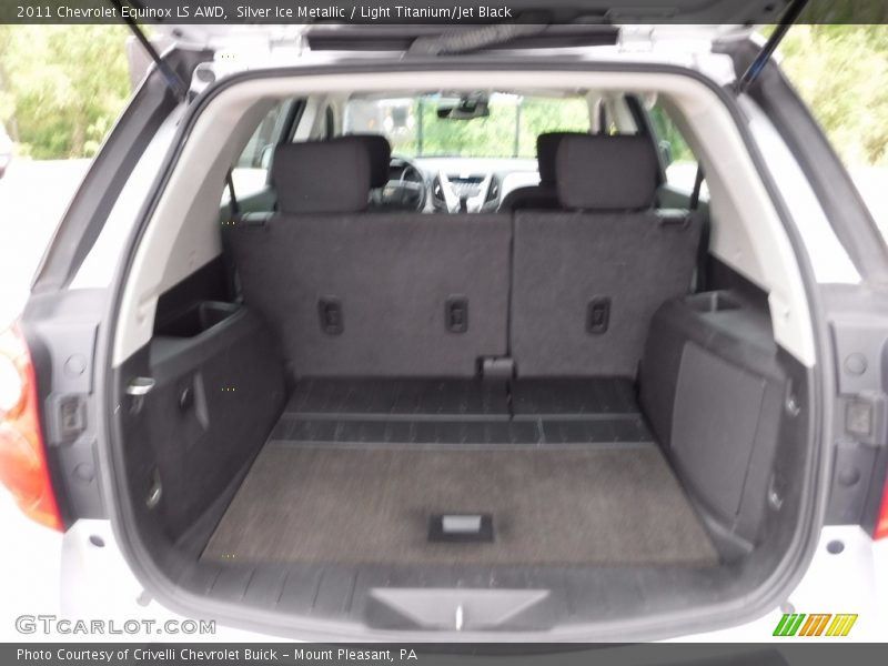 Silver Ice Metallic / Light Titanium/Jet Black 2011 Chevrolet Equinox LS AWD