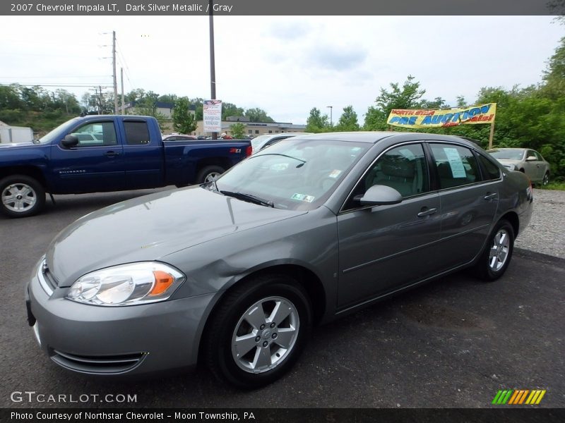 Dark Silver Metallic / Gray 2007 Chevrolet Impala LT