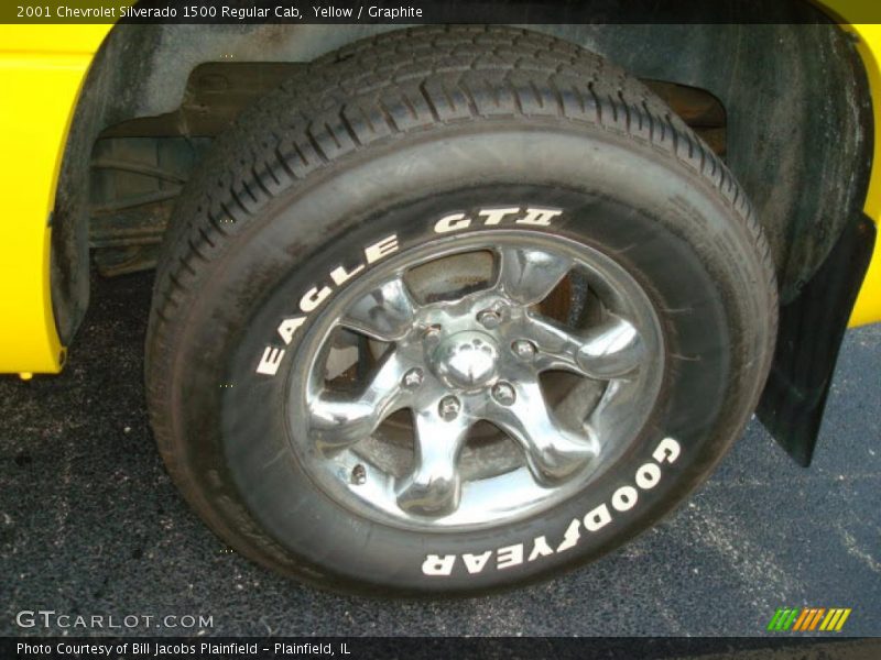 Yellow / Graphite 2001 Chevrolet Silverado 1500 Regular Cab