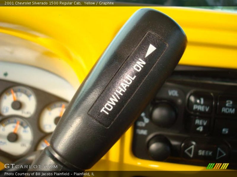 Yellow / Graphite 2001 Chevrolet Silverado 1500 Regular Cab