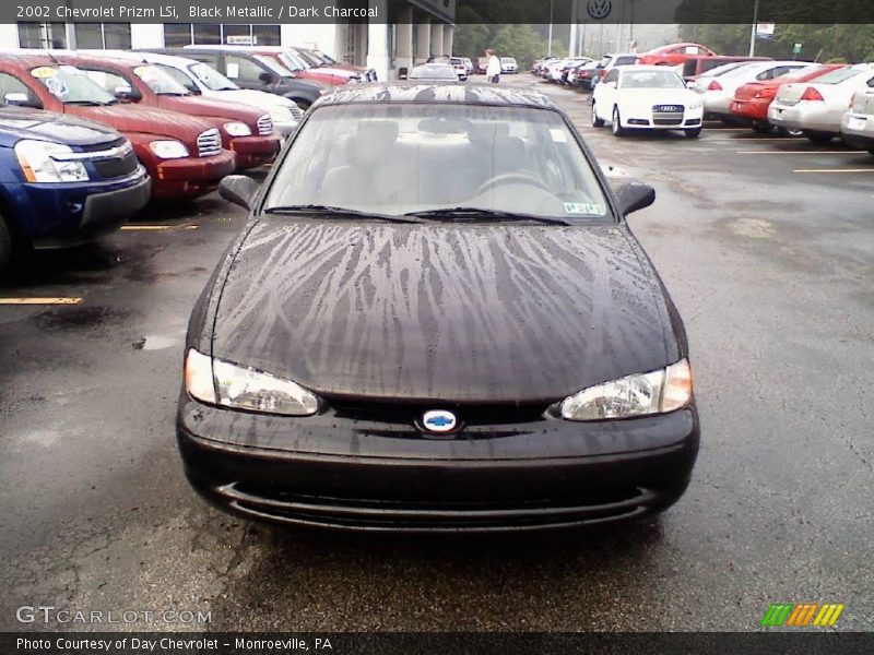 Black Metallic / Dark Charcoal 2002 Chevrolet Prizm LSi