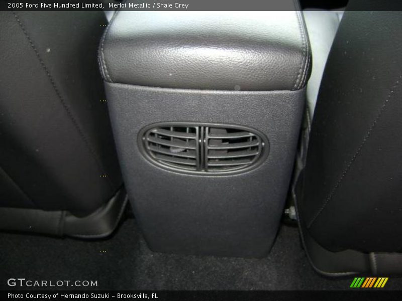 Merlot Metallic / Shale Grey 2005 Ford Five Hundred Limited