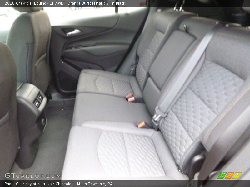 Orange Burst Metallic / Jet Black 2018 Chevrolet Equinox LT AWD