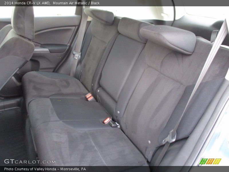 Mountain Air Metallic / Black 2014 Honda CR-V LX AWD