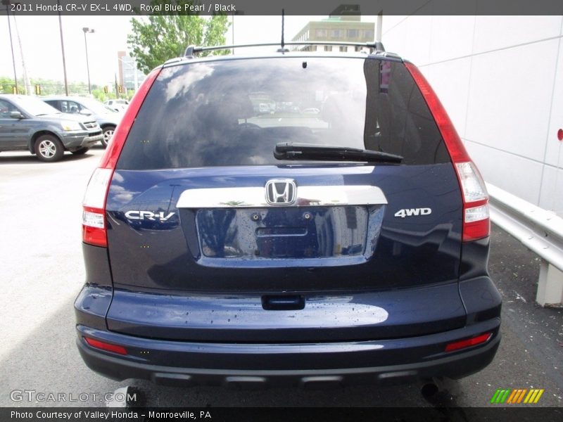 Royal Blue Pearl / Black 2011 Honda CR-V EX-L 4WD