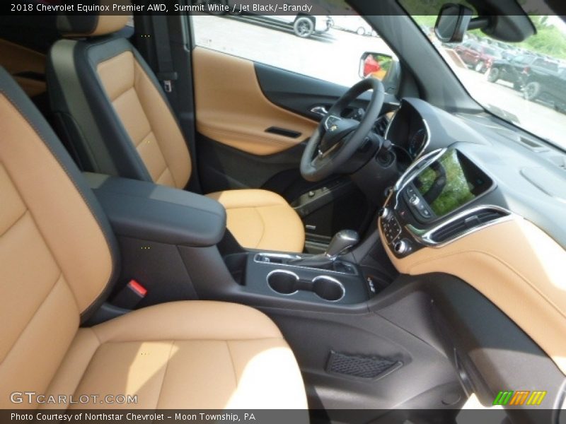 Summit White / Jet Black/­Brandy 2018 Chevrolet Equinox Premier AWD