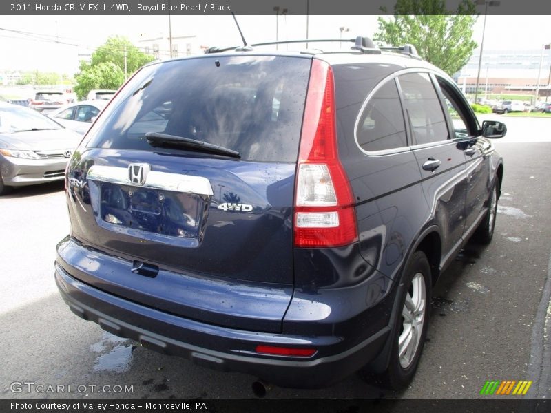 Royal Blue Pearl / Black 2011 Honda CR-V EX-L 4WD