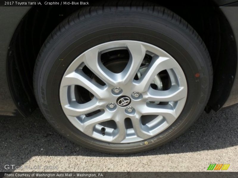 Graphite / Mid-Blue Black 2017 Toyota Yaris iA