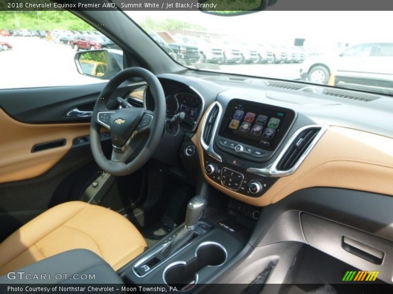 Summit White / Jet Black/­Brandy 2018 Chevrolet Equinox Premier AWD