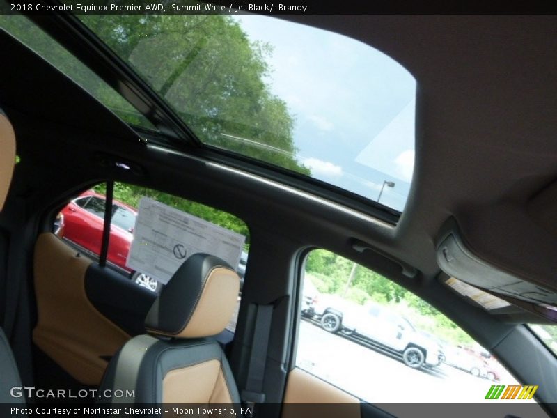 Summit White / Jet Black/­Brandy 2018 Chevrolet Equinox Premier AWD