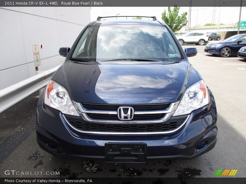 Royal Blue Pearl / Black 2011 Honda CR-V EX-L 4WD