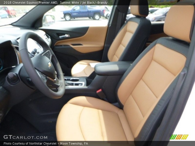 Summit White / Jet Black/­Brandy 2018 Chevrolet Equinox Premier AWD