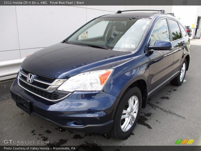 Royal Blue Pearl / Black 2011 Honda CR-V EX-L 4WD