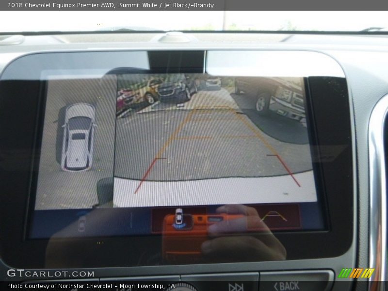 Summit White / Jet Black/­Brandy 2018 Chevrolet Equinox Premier AWD