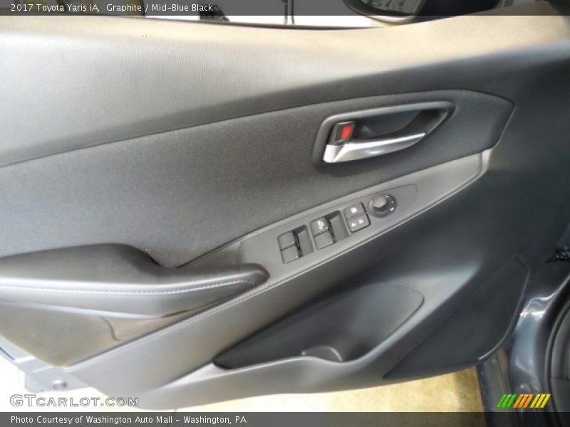 Graphite / Mid-Blue Black 2017 Toyota Yaris iA