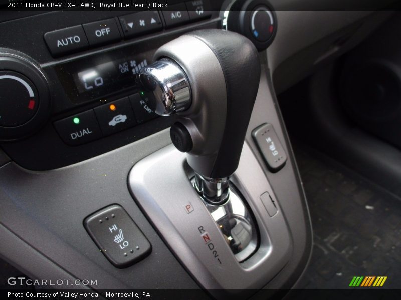 Royal Blue Pearl / Black 2011 Honda CR-V EX-L 4WD