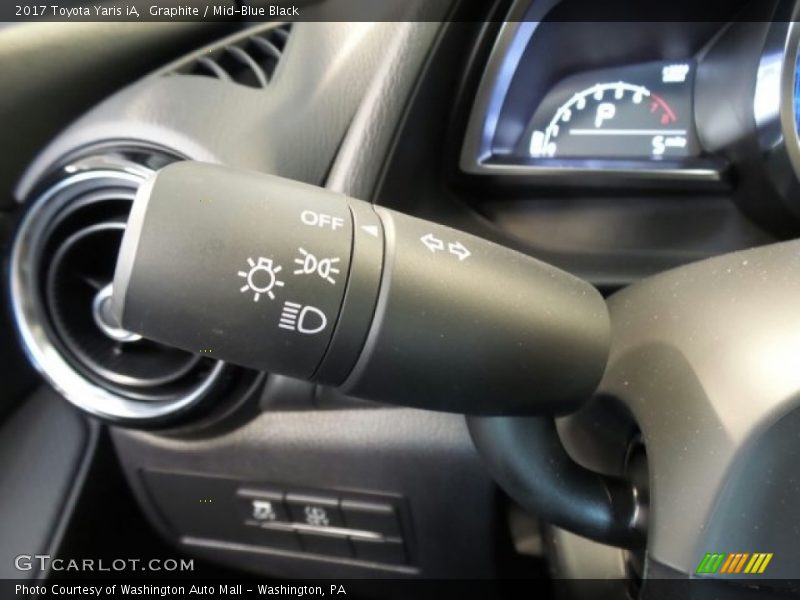 Graphite / Mid-Blue Black 2017 Toyota Yaris iA