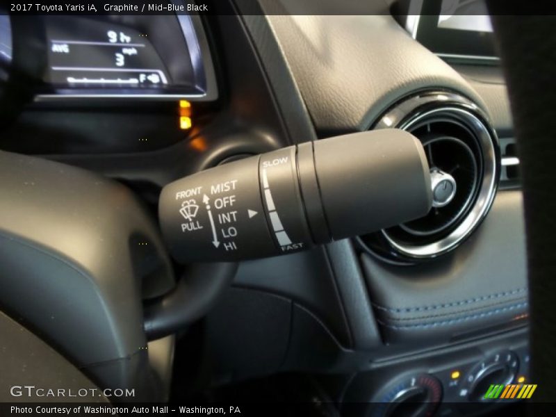 Graphite / Mid-Blue Black 2017 Toyota Yaris iA