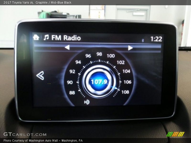 Graphite / Mid-Blue Black 2017 Toyota Yaris iA