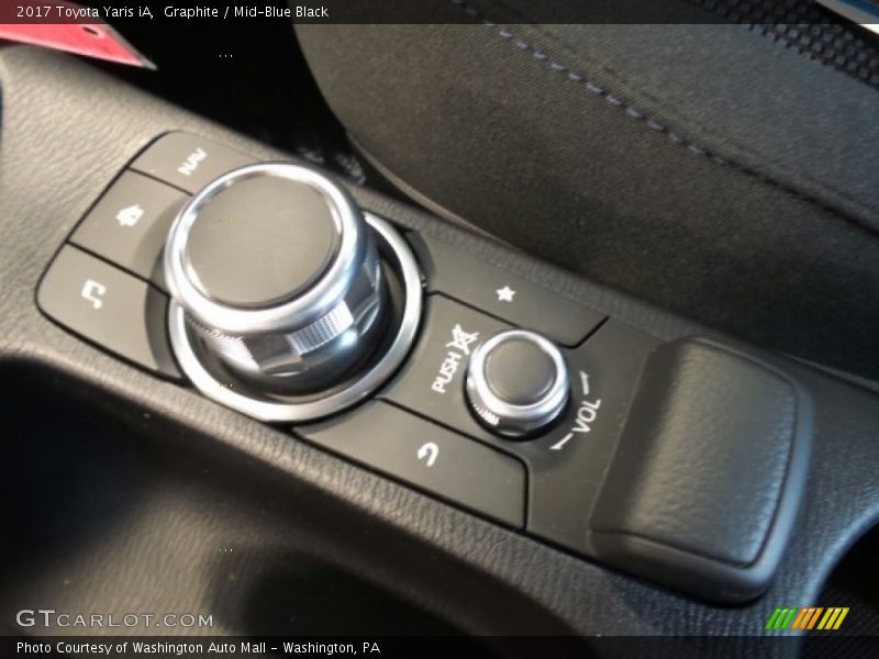 Graphite / Mid-Blue Black 2017 Toyota Yaris iA