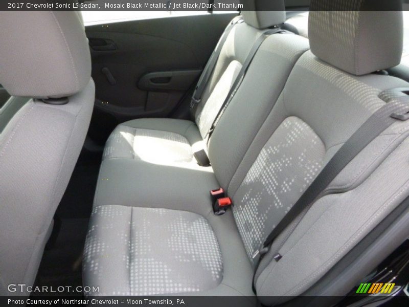 Mosaic Black Metallic / Jet Black/Dark Titanium 2017 Chevrolet Sonic LS Sedan