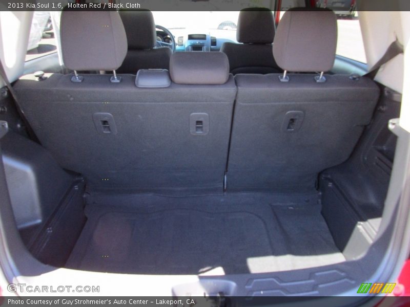 Molten Red / Black Cloth 2013 Kia Soul 1.6