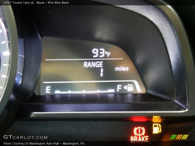 Abyss / Mid-Blue Black 2017 Toyota Yaris iA