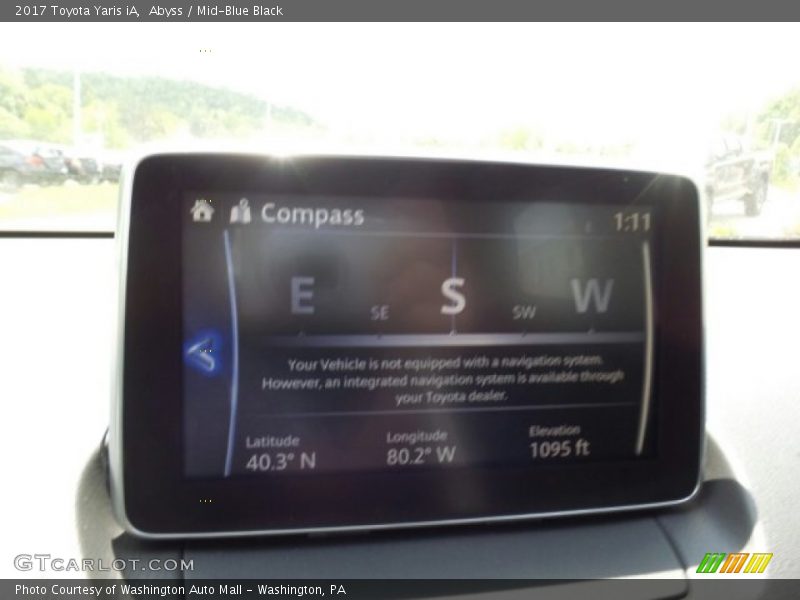 Abyss / Mid-Blue Black 2017 Toyota Yaris iA