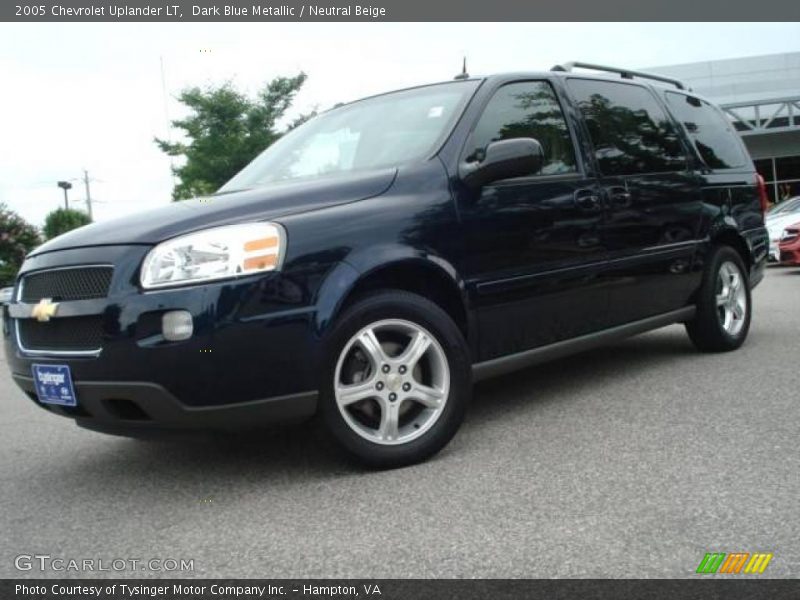 Dark Blue Metallic / Neutral Beige 2005 Chevrolet Uplander LT