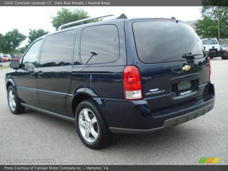 Dark Blue Metallic / Neutral Beige 2005 Chevrolet Uplander LT
