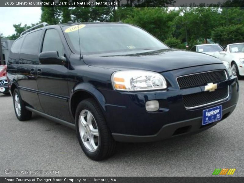 Dark Blue Metallic / Neutral Beige 2005 Chevrolet Uplander LT