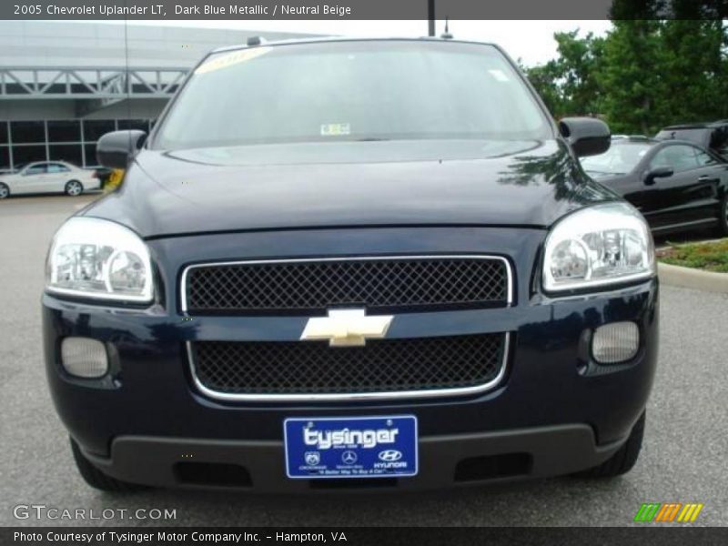 Dark Blue Metallic / Neutral Beige 2005 Chevrolet Uplander LT