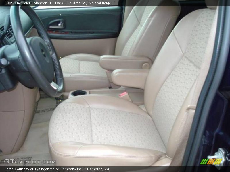 Dark Blue Metallic / Neutral Beige 2005 Chevrolet Uplander LT