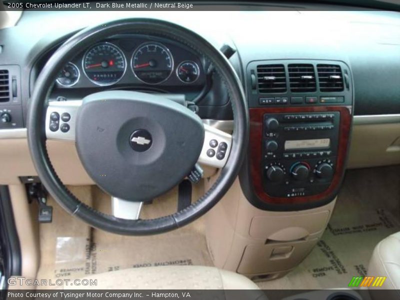 Dark Blue Metallic / Neutral Beige 2005 Chevrolet Uplander LT