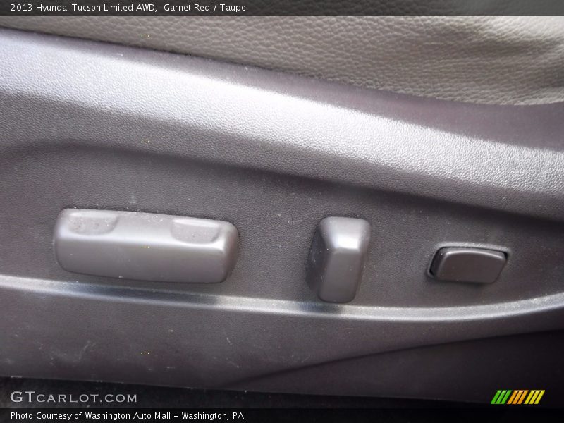 Garnet Red / Taupe 2013 Hyundai Tucson Limited AWD