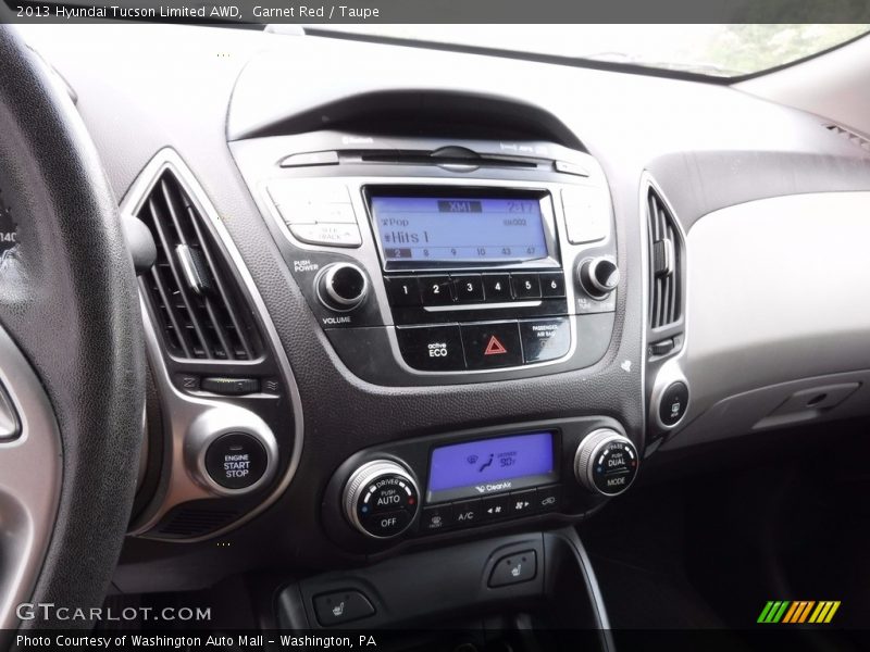Garnet Red / Taupe 2013 Hyundai Tucson Limited AWD