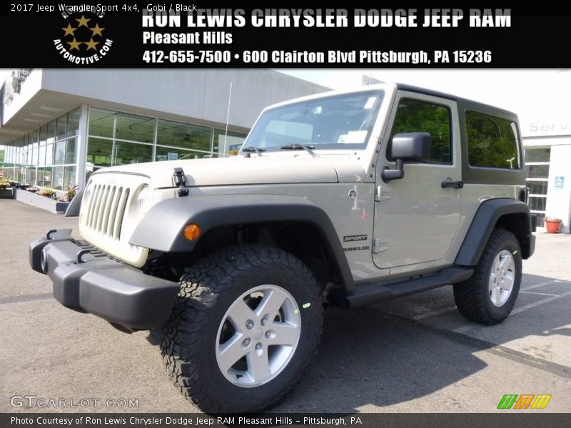 Gobi / Black 2017 Jeep Wrangler Sport 4x4