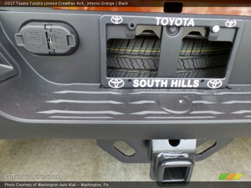 Inferno Orange / Black 2017 Toyota Tundra Limited CrewMax 4x4